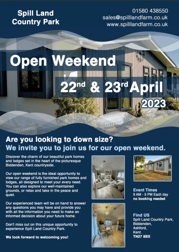 Open weekend at Spill Land Country Park